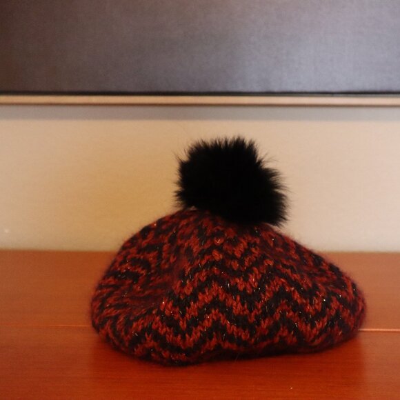Eugena Kim Knit Beret - Picture 1 of 5